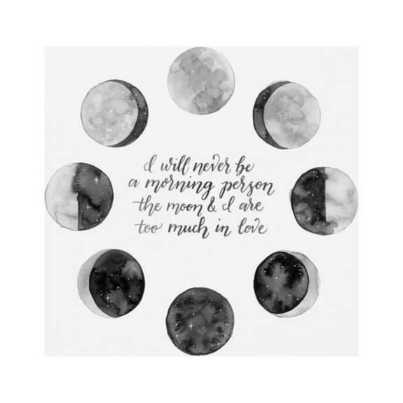 Trademark Fine Art 'Ode to the Moon II' Canvas Art by Grace Popp