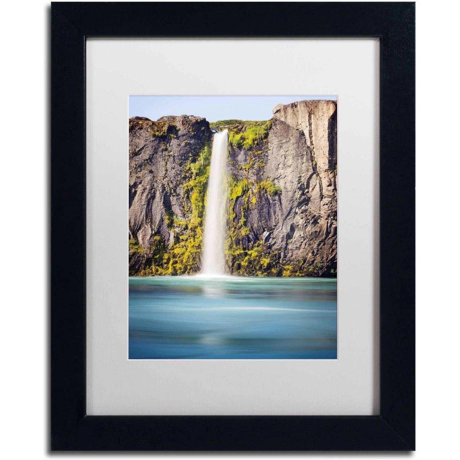 Trademark Fine Art 'Odessa' Canvas Art by Philippe Sainte-Laudy, White Matte, Black Frame