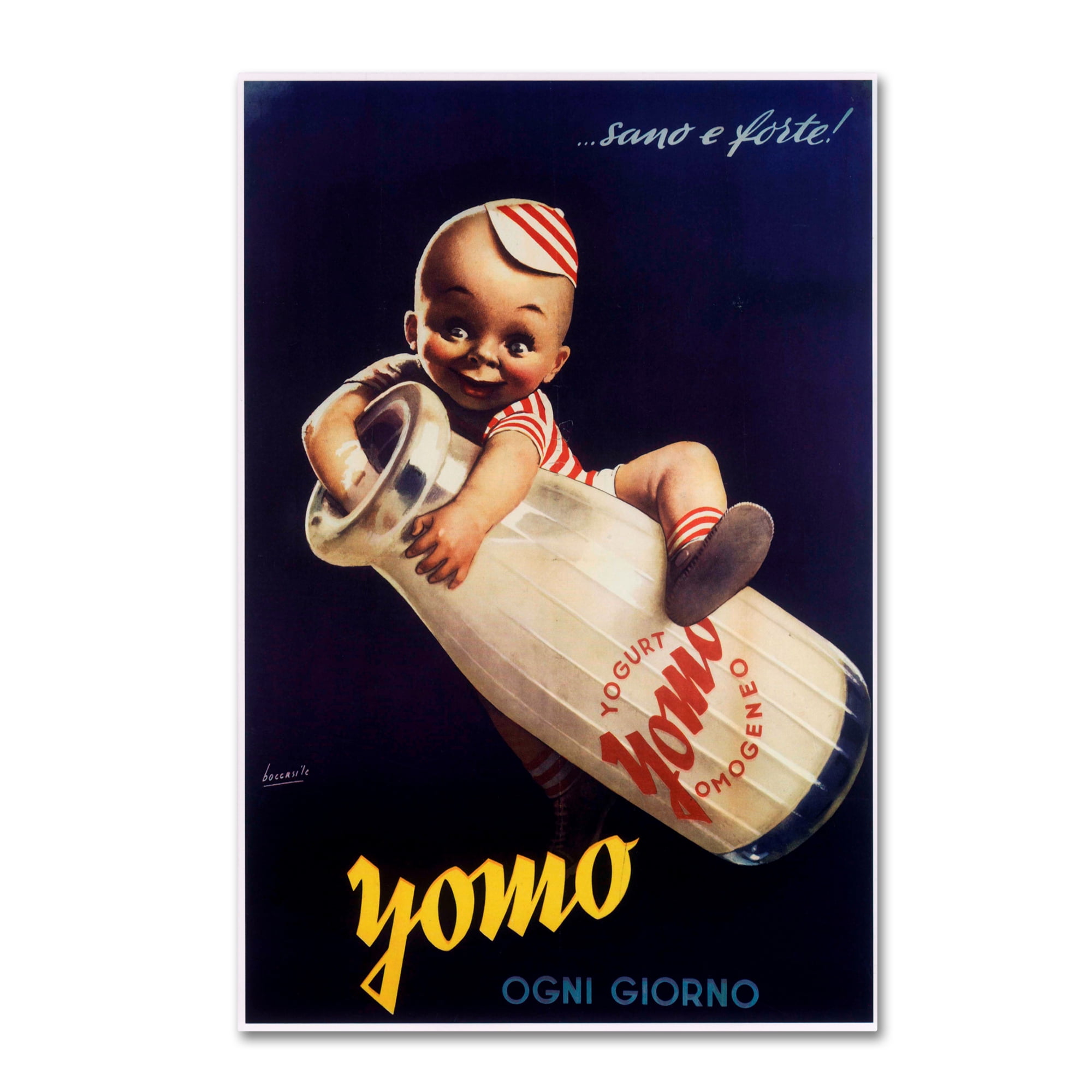Trademark Fine Art 'Ogni' Canvas Art by Vintage Apple Collection