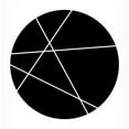 thumbnail image 1 of Trademark Fine Art Oju Design  Circle Line Canvas Wall Art, 1 of 4