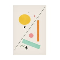 Trademark Fine Art Oju Design  Geoz Canvas Wall Art