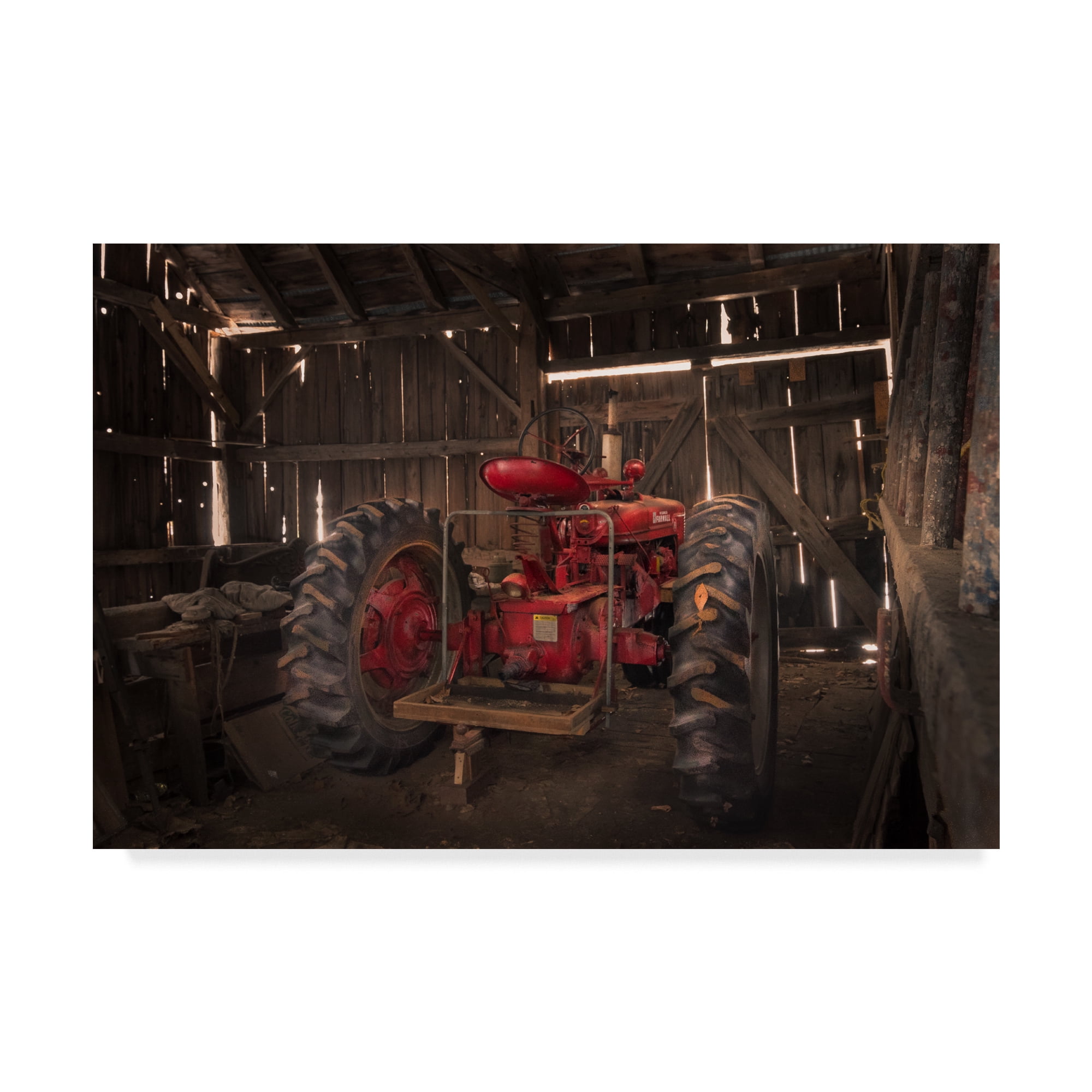 Trademark Fine Art 'Old Farm' Canvas Art by Brenda Petrella Photography Llc