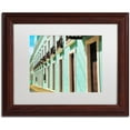 thumbnail image 1 of Trademark Fine Art "Old San Juan 2" Canvas Art by CATeyes, White Matte, Wood Frame, 1 of 4
