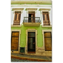 Trademark Fine Art "Old San Juan 5" Canvas Art by CATeyes
