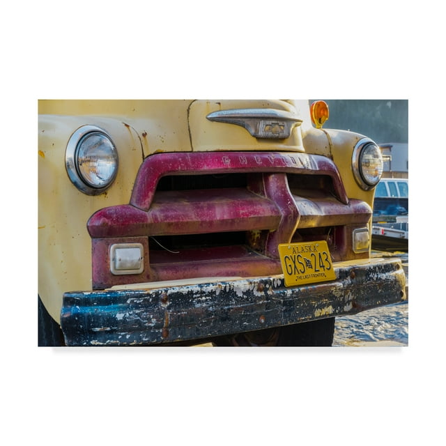 Trademark Fine Art 'Old Turnip Truck' Canvas Art by Brenda Petrella Photography Llc