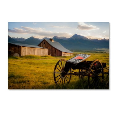 Trademark Fine Art 'Older Times' Canvas Art by Dan Ballard