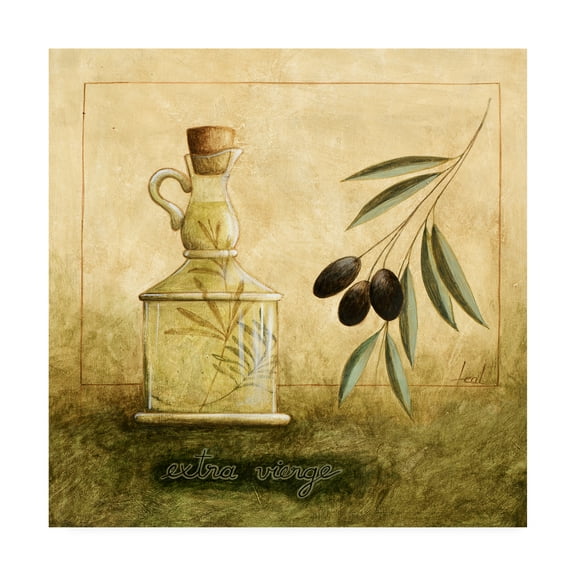 Trademark Fine Art 'Olive Oil Branches 1' Canvas Art by Pablo Esteban