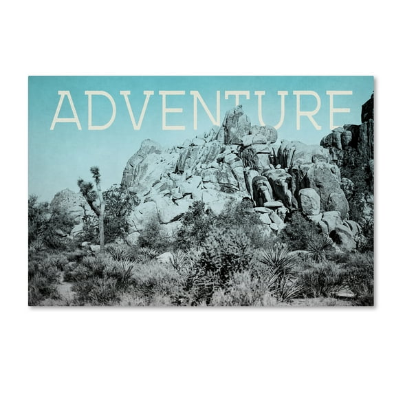 Trademark Fine Art 'Ombre Adventure III Adventure' Canvas Art by Elizabeth Urquhart