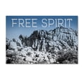 thumbnail image 1 of Trademark Fine Art 'Ombre Adventure VI Free Spirit' Canvas Art by Elizabeth Urquhart, 1 of 3