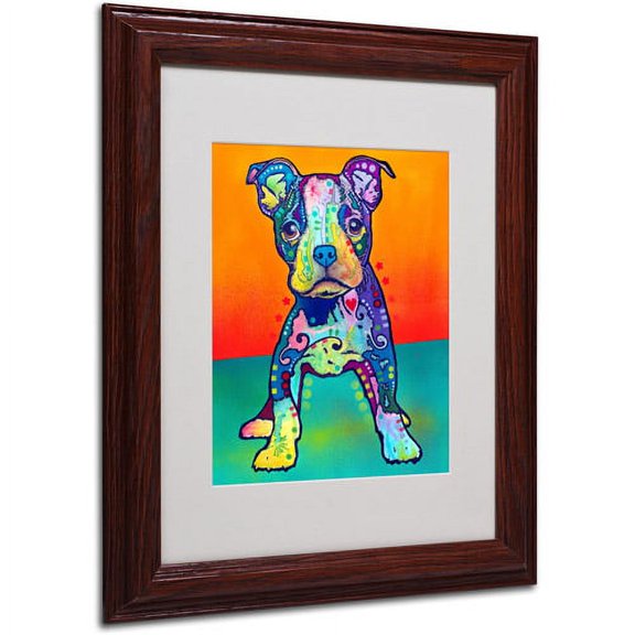Trademark Fine Art "On My Own" Canvas Art by Dean Russo, Wood Frame