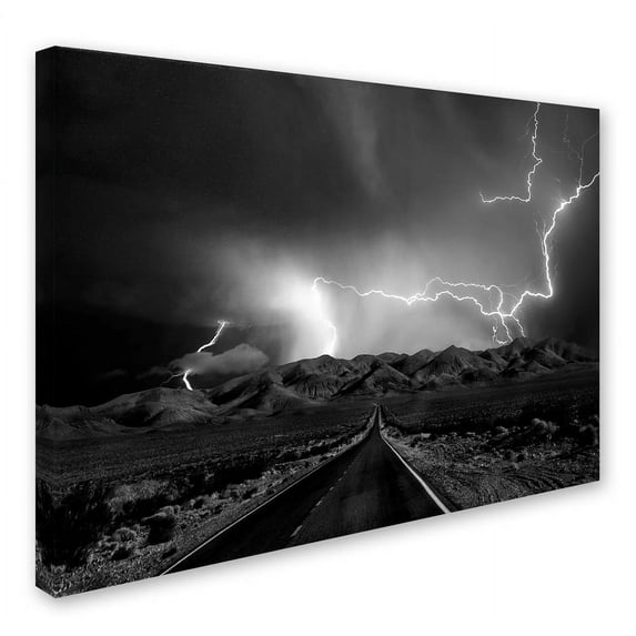 Trademark Fine Art 'On The Road With The Thunder Gods' Canvas Art by Yvette Depaepe