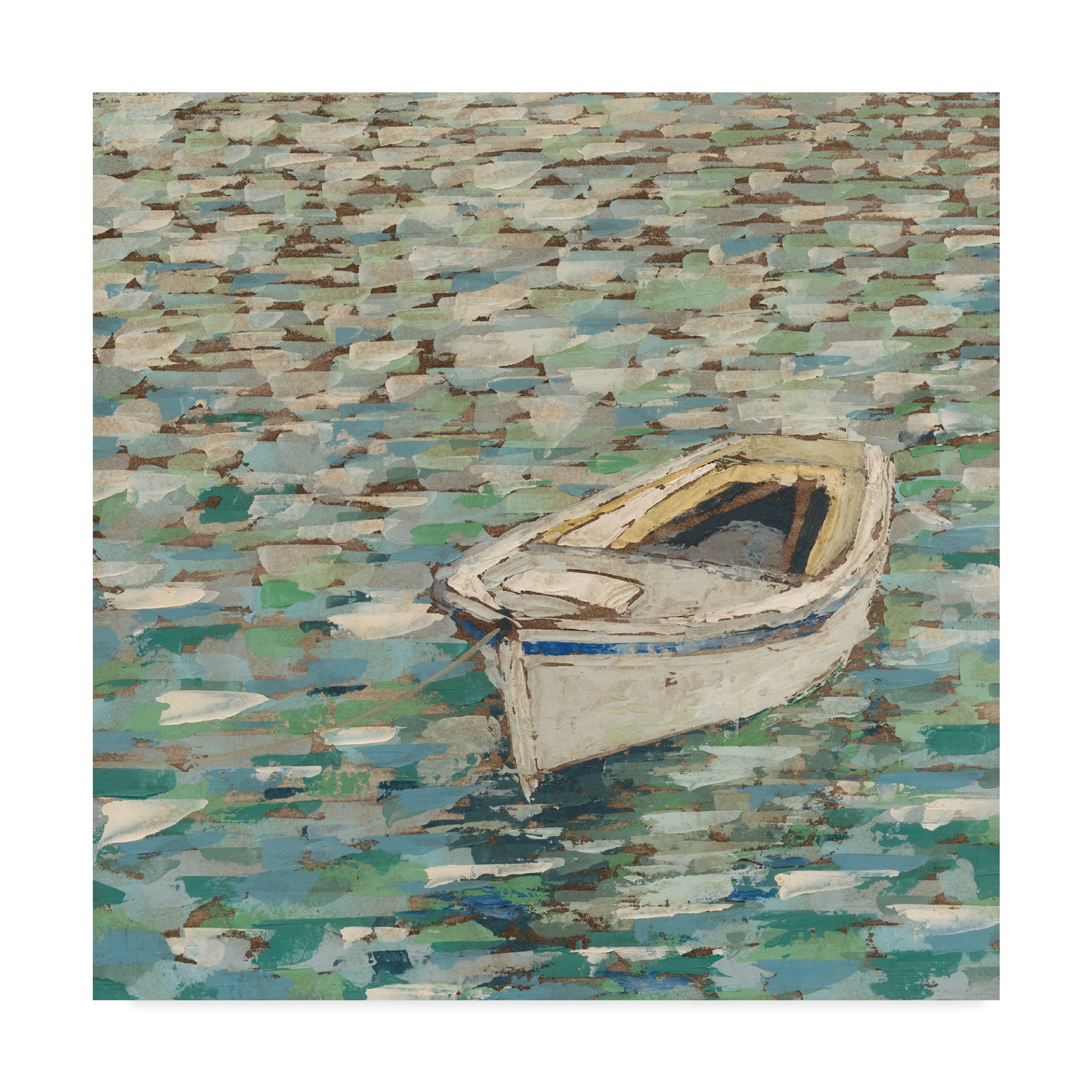 Trademark Fine Art 'On the Pond II' Canvas Art by Megan Meagher