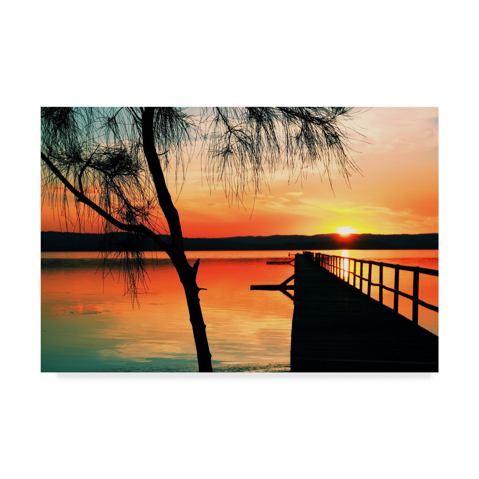 Trademark Fine Art 'Once Upon An Evening' Canvas Art by Incredi