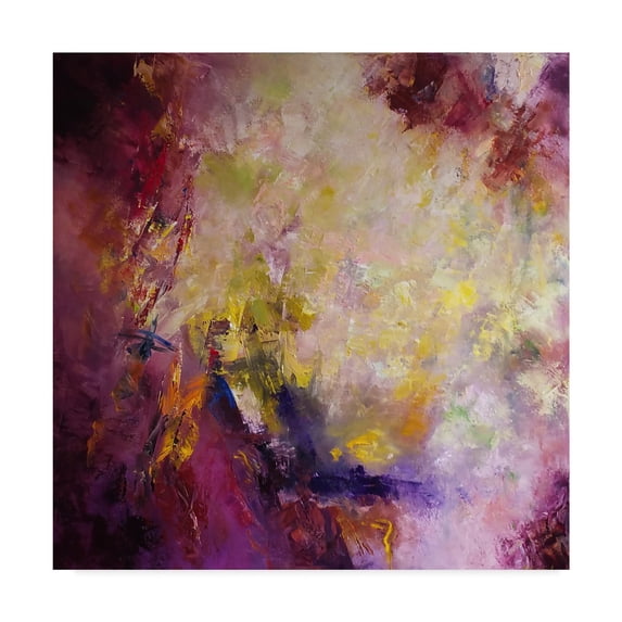 Trademark Fine Art 'Once Upon a Time Abstract' Canvas Art by Aleta Pippin