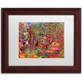 thumbnail image 1 of Trademark Fine Art "One Inch Further" Canvas Art by Josh Byer, White Matte, Wood Frame, 1 of 4