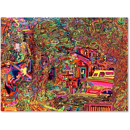 Trademark Fine Art "One Inch Further" Canvas Art by Josh Byer