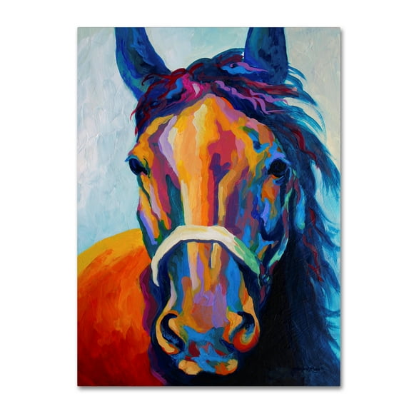 Trademark Fine Art 'One Of The Boys' Canvas Art by Marion Rose