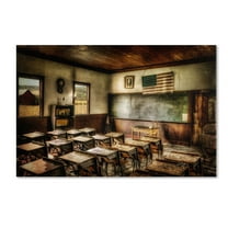 Trademark Fine Art "One Room School" Canvas Art by Lois Bryan