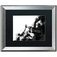 thumbnail image 1 of Trademark Fine Art "One Way" Canvas Art by Yale Gurney, Black Matte, Silver Frame, 1 of 4