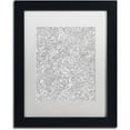 thumbnail image 1 of Trademark Fine Art "Oodles of Doodles" Canvas Art by Hello Angel, White Matte, Black Frame, 1 of 1