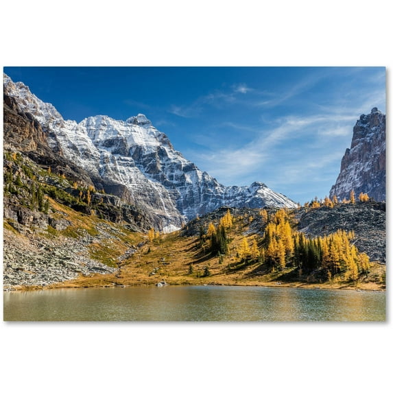 Trademark Fine Art 'Opabin Plateau Autumn' Canvas Art by Pierre Leclerc