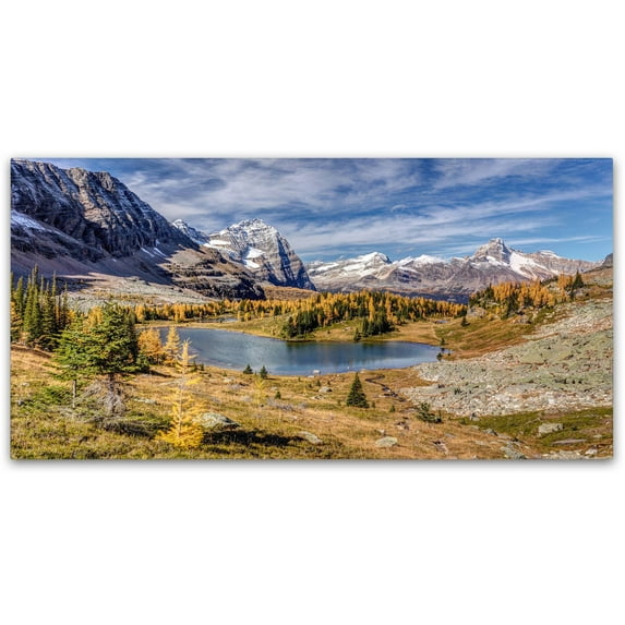 Trademark Fine Art 'Opabin Plateau' Canvas Art by Pierre Leclerc