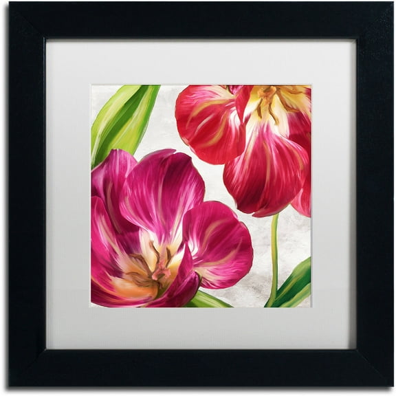 Trademark Fine Art "Open Arms I" Canvas Art by Color Bakery White Matte, Black Frame