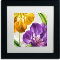 Trademark Fine Art "Open Arms II" Canvas Art by Color Bakery White Matte, Black Frame