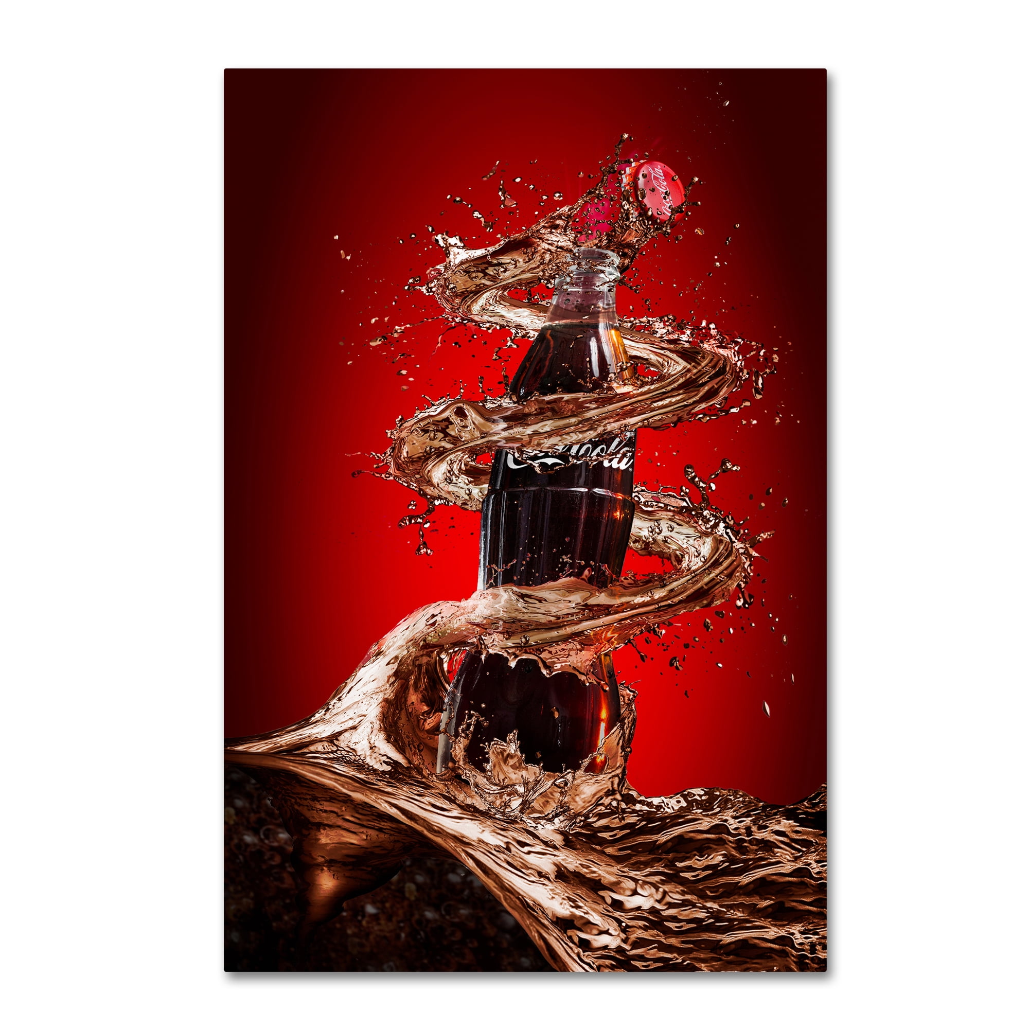 Trademark Fine Art 'Open Happiness' Canvas Art by Isma Yunta