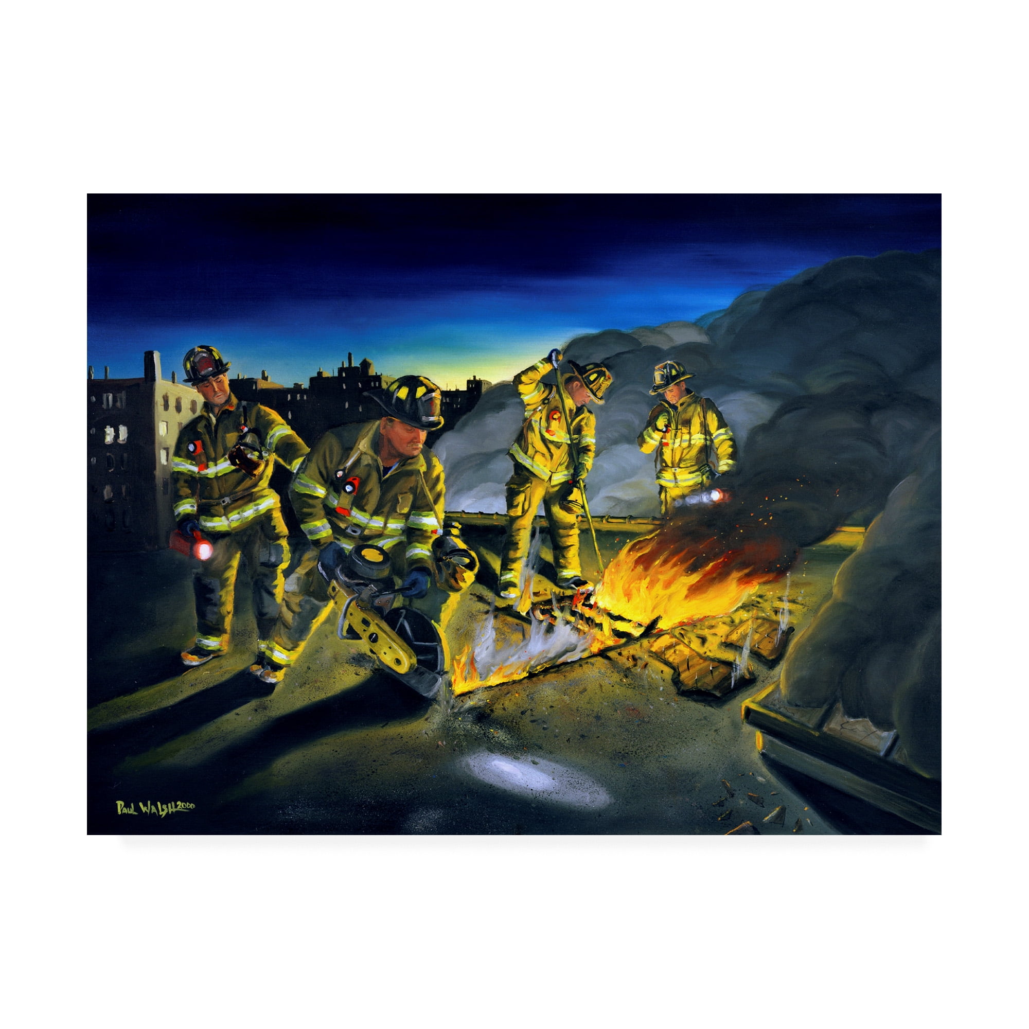 Trademark Fine Art 'Opening Up 2' Canvas Art by Paul Walsh