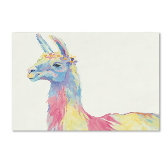 Trademark Fine Art 'Ophelia Crop with Flowers' Canvas Art by Avery Tillmon