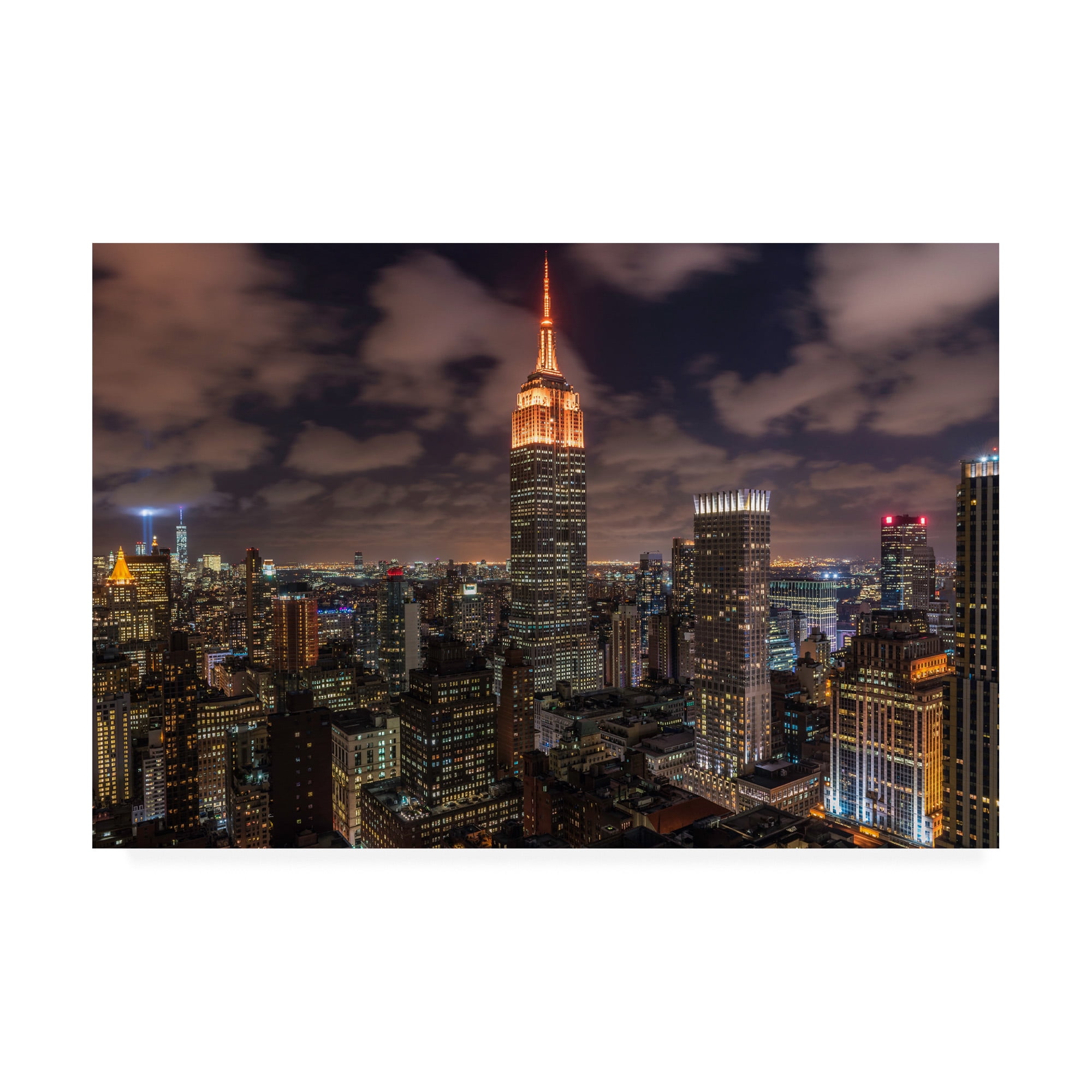 Trademark Fine Art 'Orange 9-11' Canvas Art by Bruce Gett