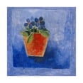 thumbnail image 1 of Trademark Fine Art 'Orange Flower Pot' Canvas Art by Pablo Esteban, 1 of 3