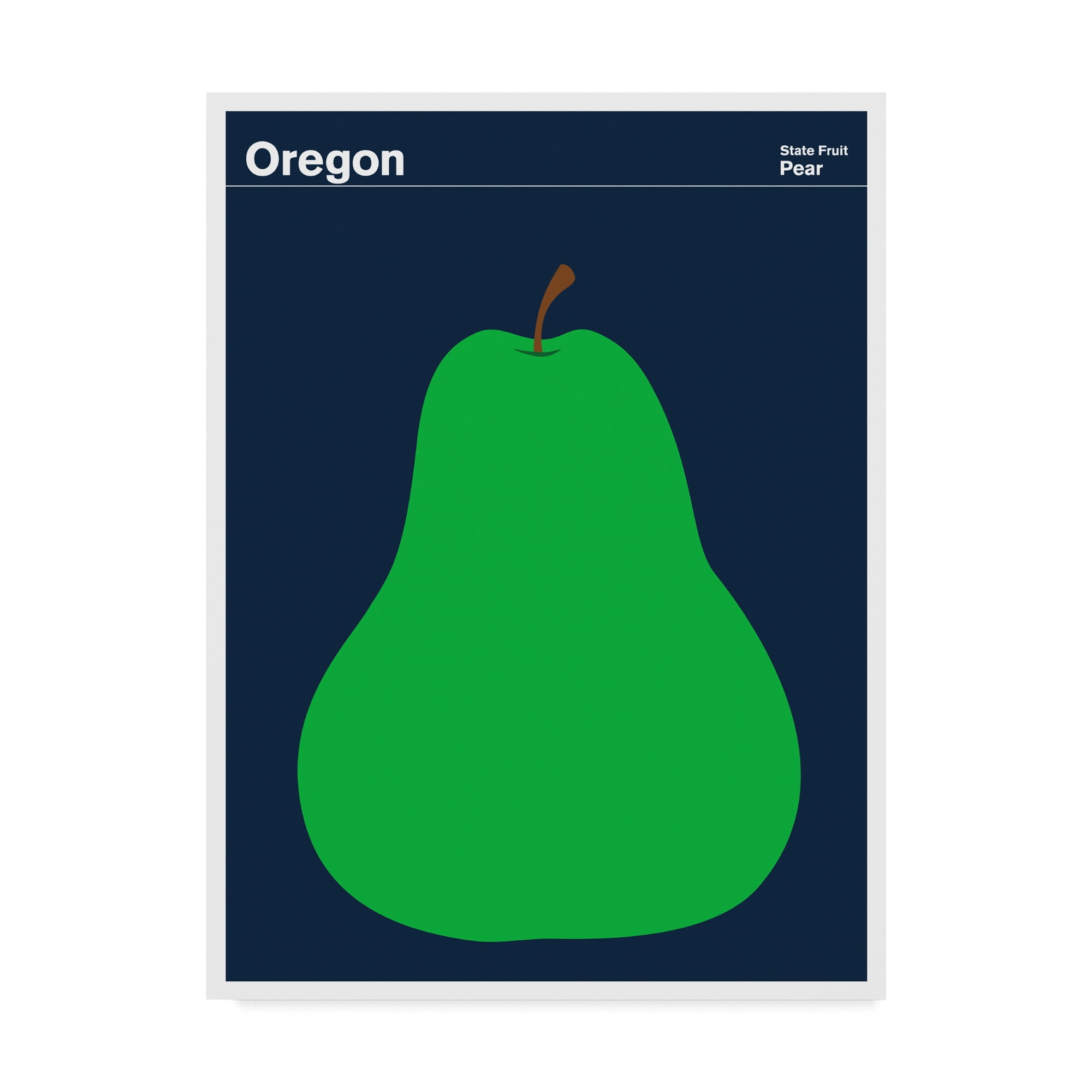 Trademark Fine Art 'Oregon Pear' Canvas Art by Print Collection - Artist
