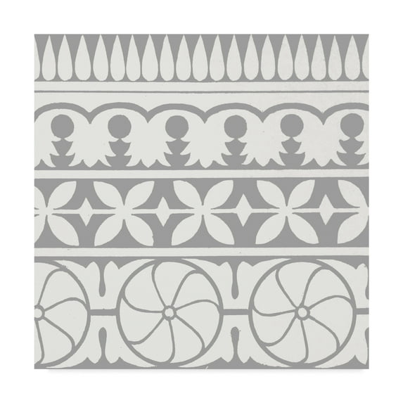 Trademark Fine Art 'Ornamental Detail IV' Canvas Art by Vision Studio