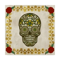 Trademark Fine Art 'Ornate Day of the Dead II' Canvas Art by Melissa Wang