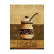 Trademark Fine Art 'Ornate Jar Over Lines 2' Canvas Art by Pablo Esteban