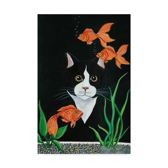 Trademark Fine Art 'Oscar Mesmerized' Canvas Art by Jan Panico