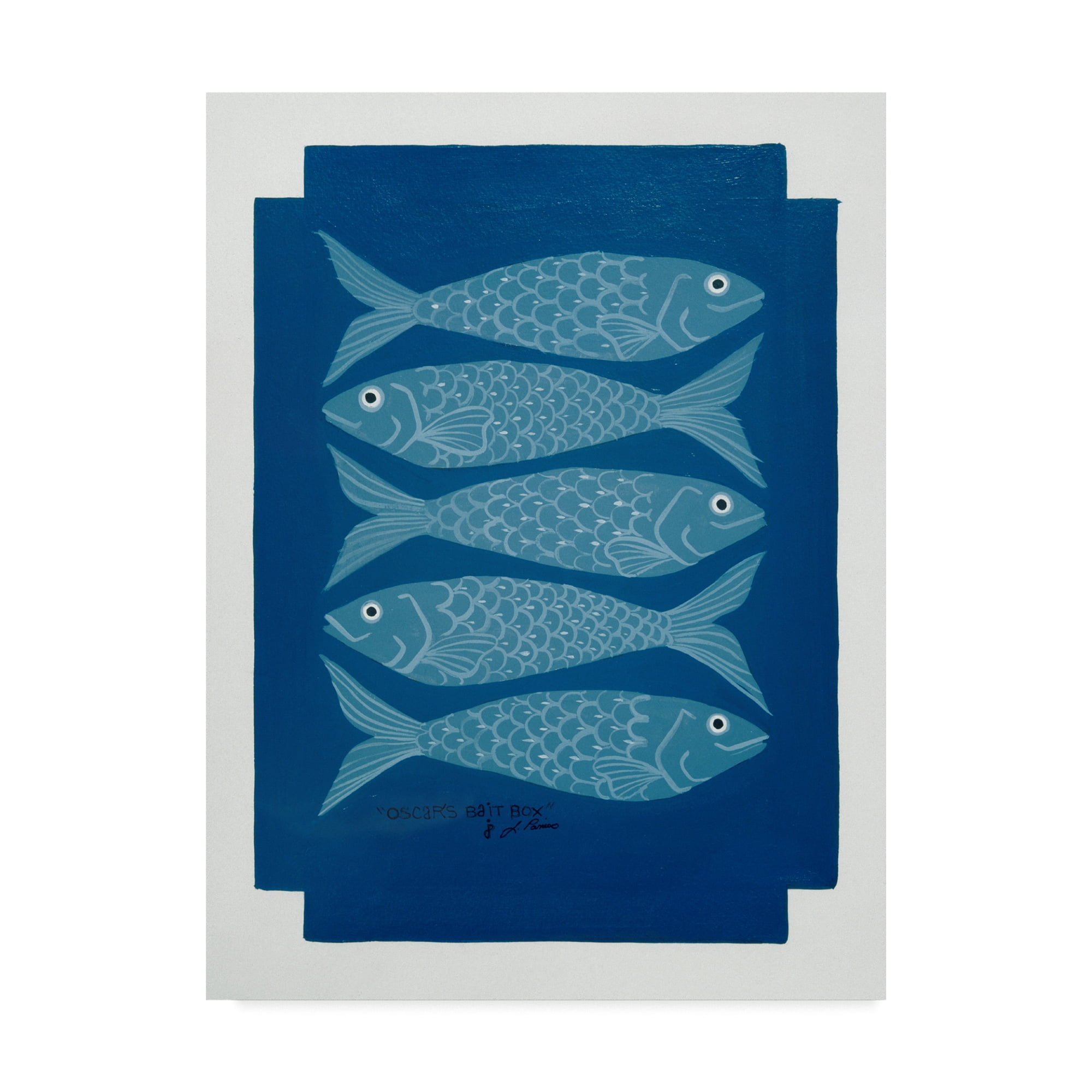 Trademark Fine Art 'Oscars Bait' Canvas Art by Jan Panico