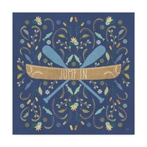 Trademark Fine Art 'Otomi Lake III Dark' Canvas Art by Veronique Charron