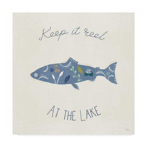 Trademark Fine Art 'Otomi Lake IX' Canvas Art by Veronique Charron