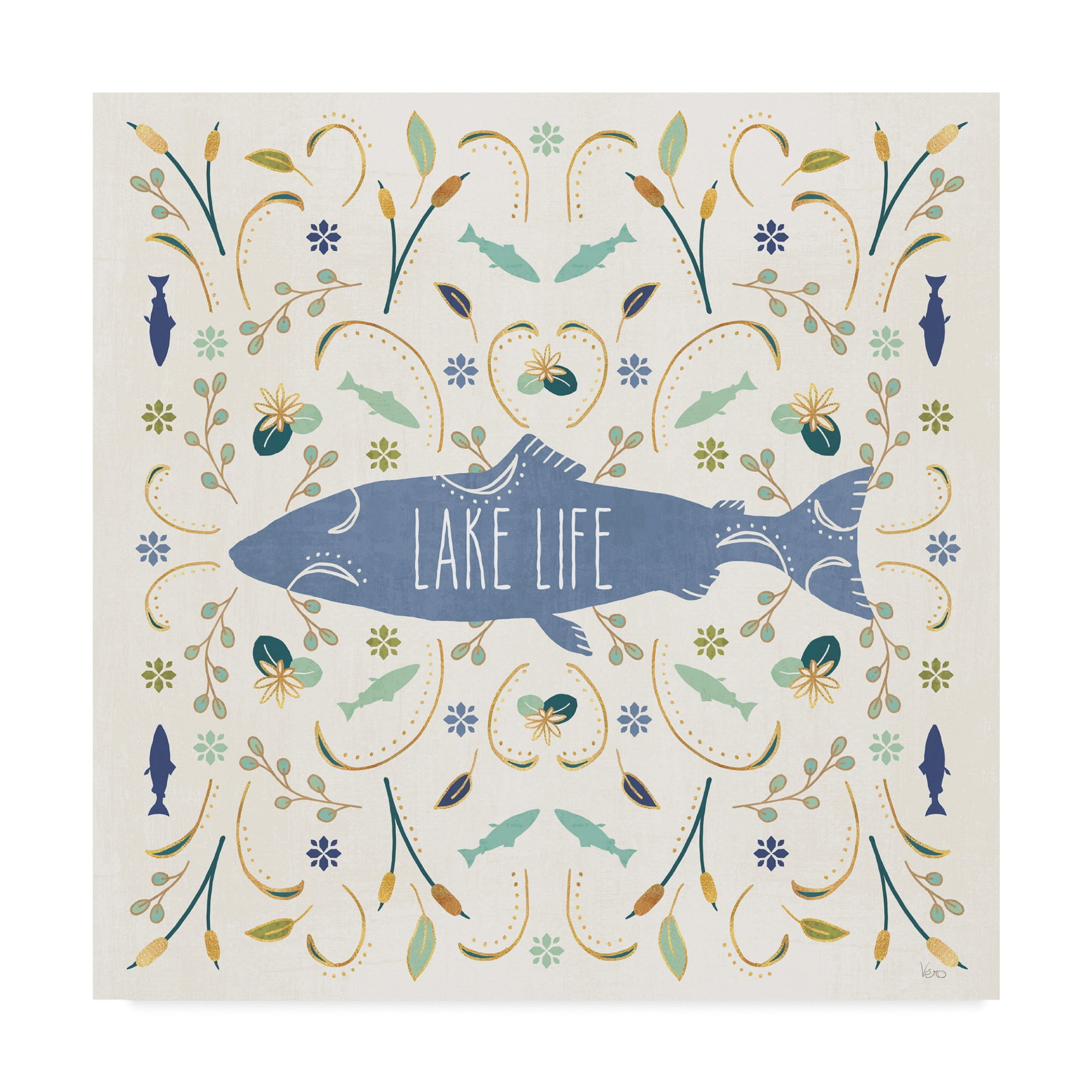 Trademark Fine Art 'Otomi Lake V' Canvas Art by Veronique Charron