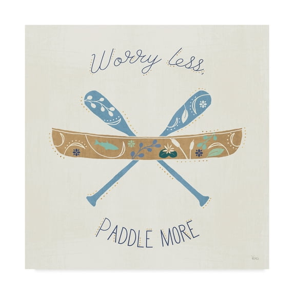 Trademark Fine Art 'Otomi Lake VII' Canvas Art by Veronique Charron