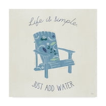 Trademark Fine Art 'Otomi Lake VIII' Canvas Art by Veronique Charron