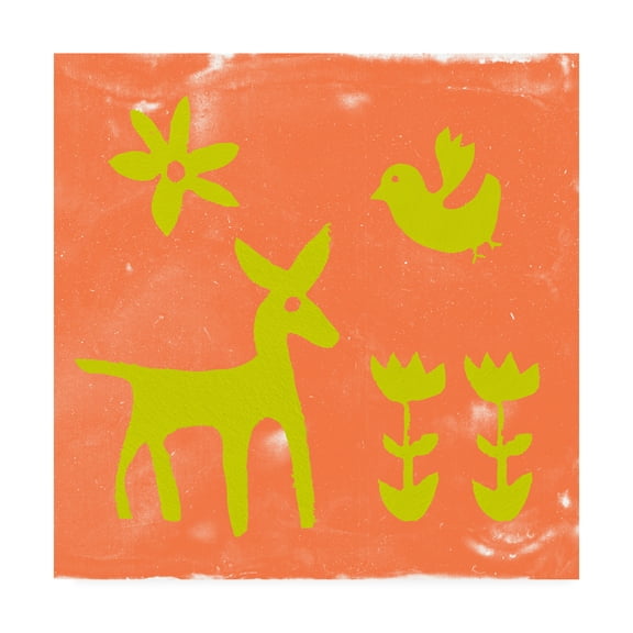 Trademark Fine Art 'Otomi Tile III' Canvas Art by Studio W