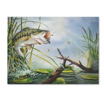 Trademark Fine Art 'Out For Lunch' Canvas Art by Geno Peoples