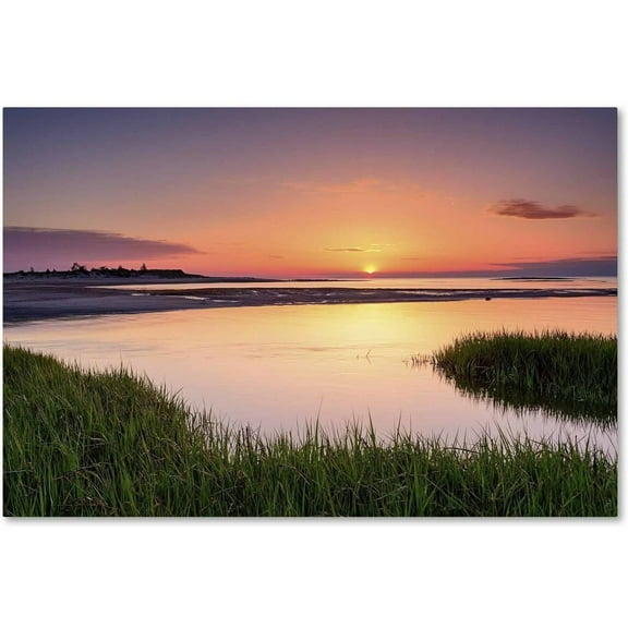 Trademark Fine Art 'Out to Sea' Canvas Art by Michael Blanchette Photography