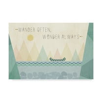 Trademark Fine Art 'Outdoor Geo I' Canvas Art by Veronique Charron