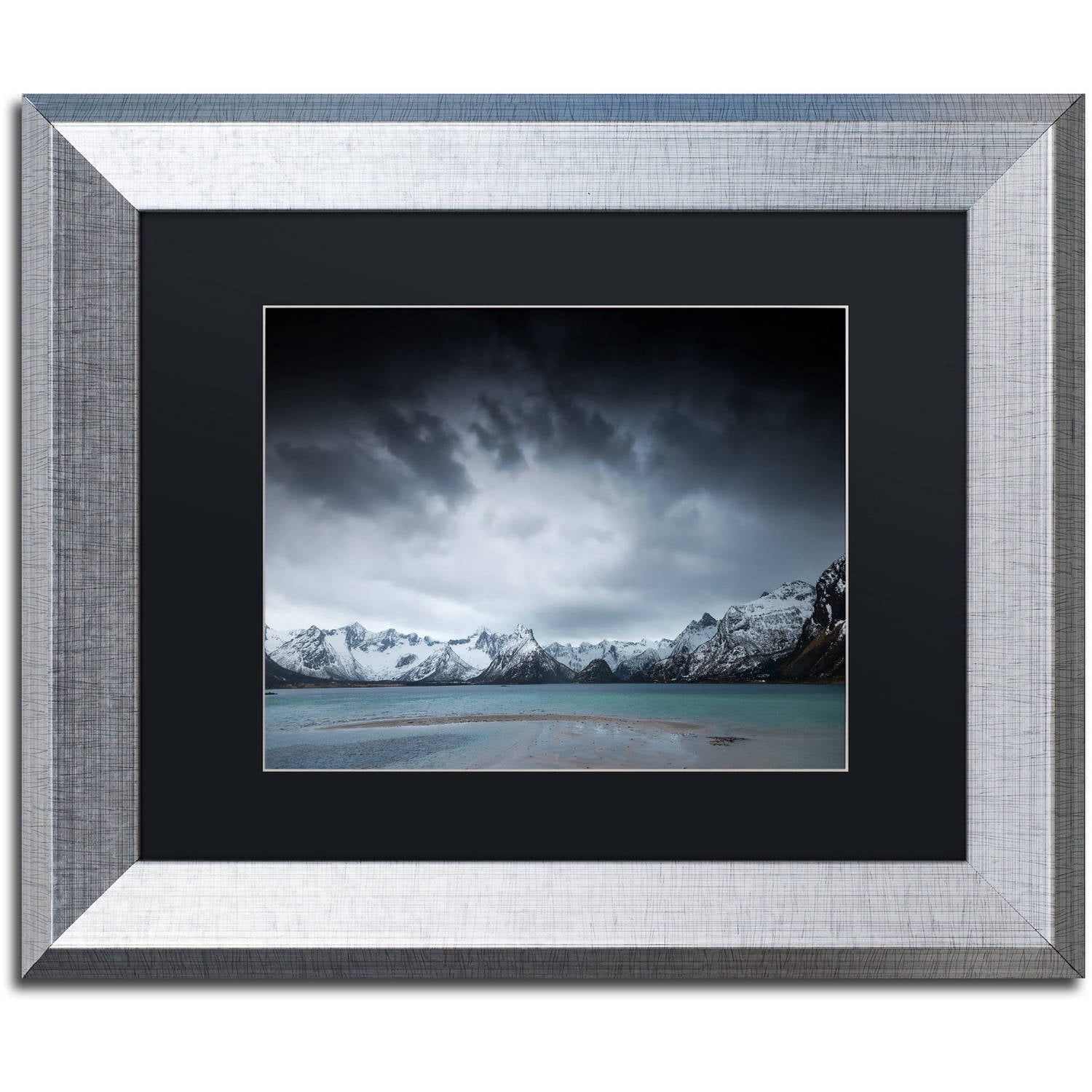 Trademark Fine Art "Over The Years" Canvas Art by Philippe Sainte-Laudy, Black Matte, Silver Frame