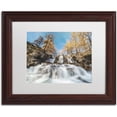 thumbnail image 1 of Trademark Fine Art 'Over Water' Canvas Art by Mathieu Rivrin, White Matte, Wood Frame, 1 of 4